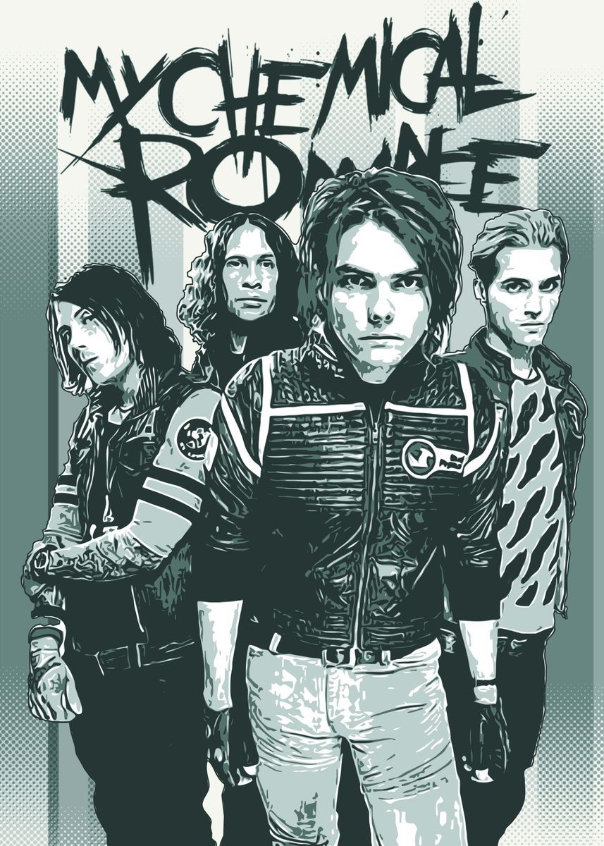 My Chemical Romance poster wall art home decoration photo print 24x24 inches 